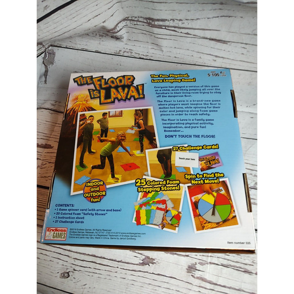 Endless Games The Floor is Lava Interactive Board Game - Picture 6 of 6